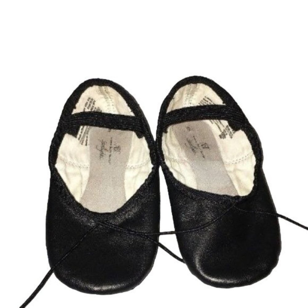 American Ballet Theatre Spotlights Ballet Shoes Girls Size 9.5 Black